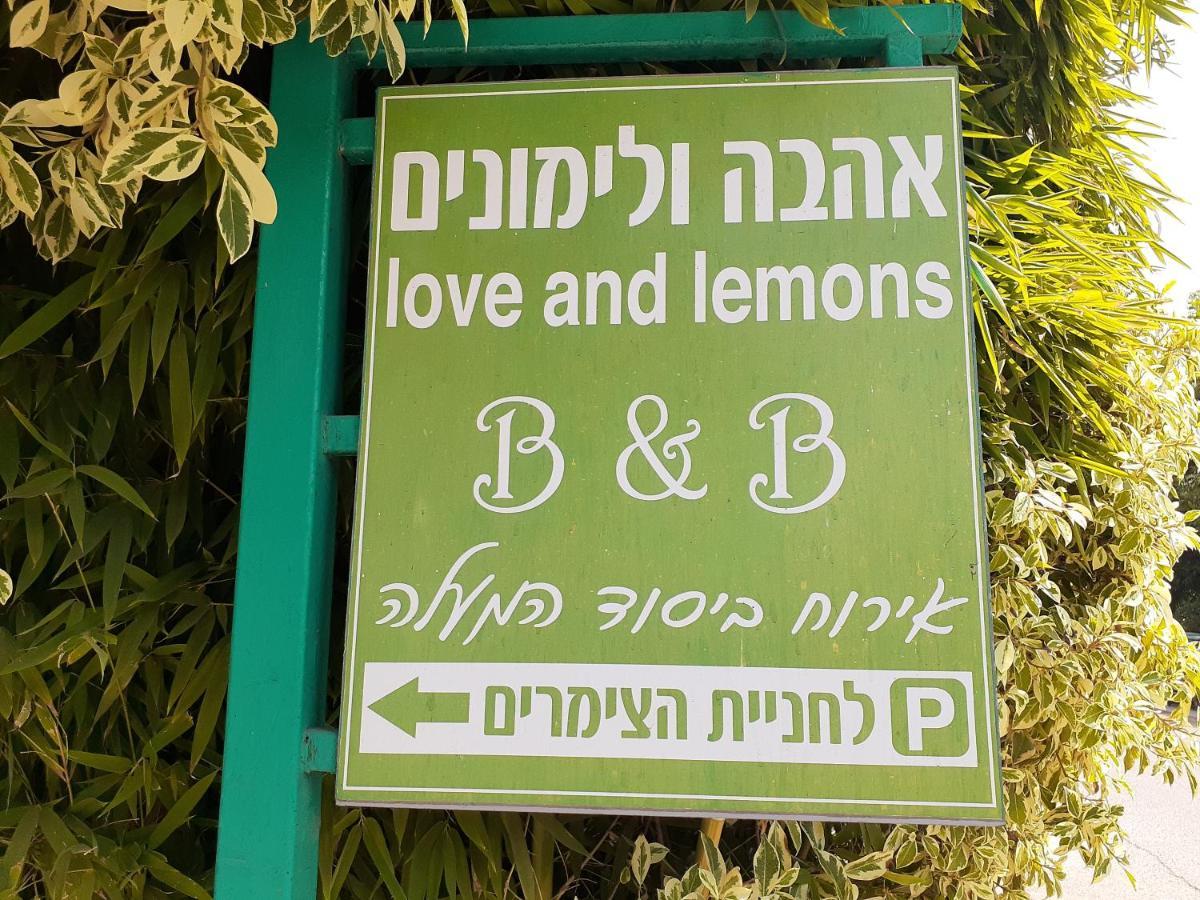 Love & Lemons Yesod Hamaala Εξωτερικό φωτογραφία